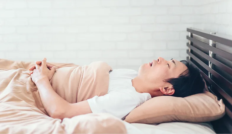 睡眠時無呼吸症候群のイメージ